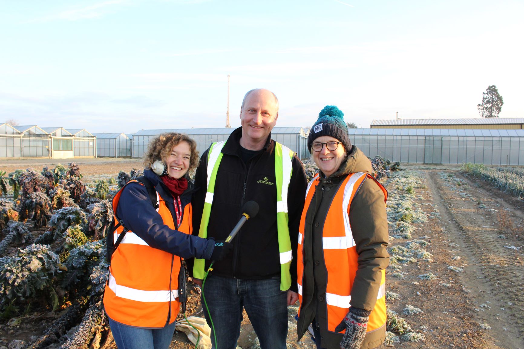 BBC Radio 4 records Farming Today at our HQ