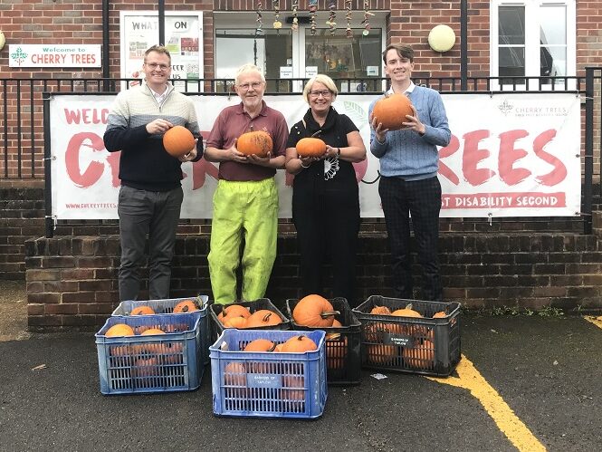 Delivered pumpkins to Cherry Trees October 2022