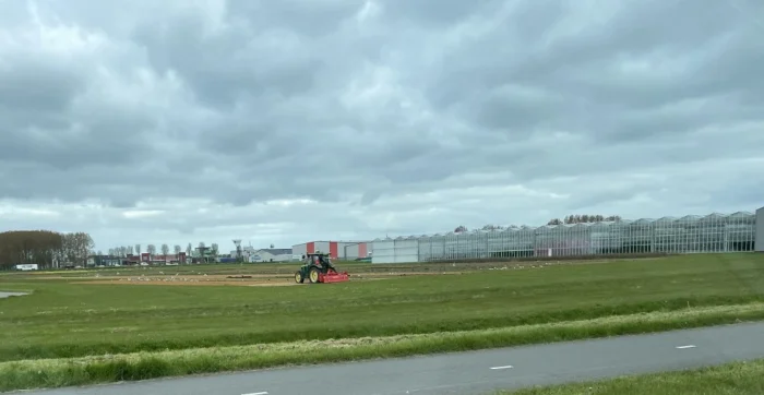 Wide view of Dutch trial ground 2023 at Seed Meets Technology